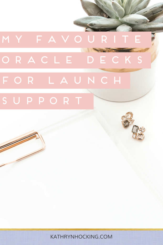 My favourite oracle decks for launch support