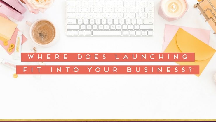 Where does launching fit into your business?