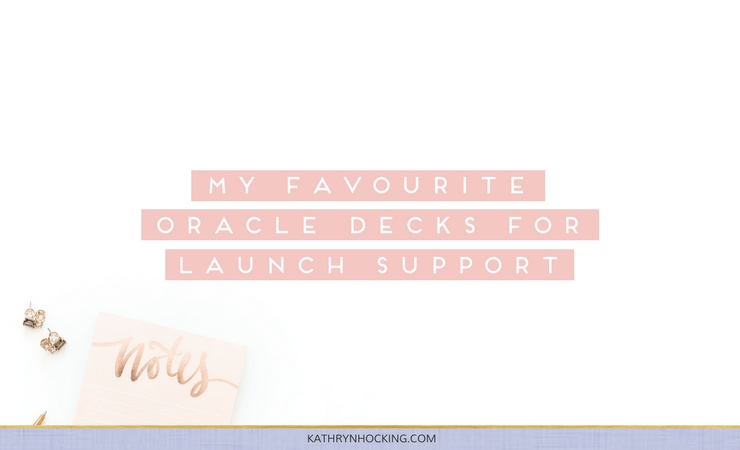 My favourite oracle decks for launch support