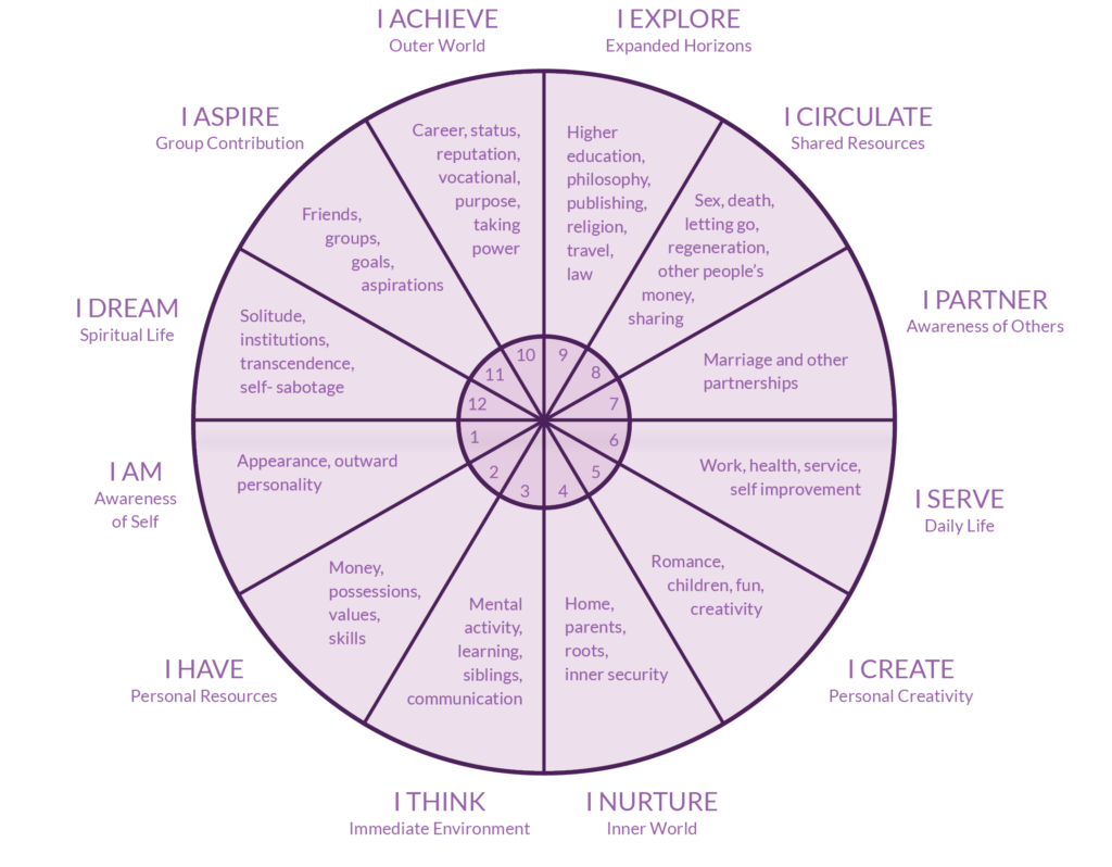 what does house 1 represent in astrology