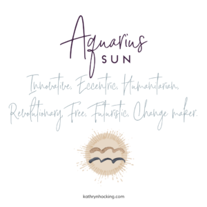 Aquarius sun