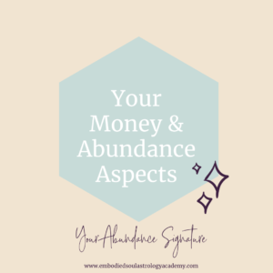 money aspects