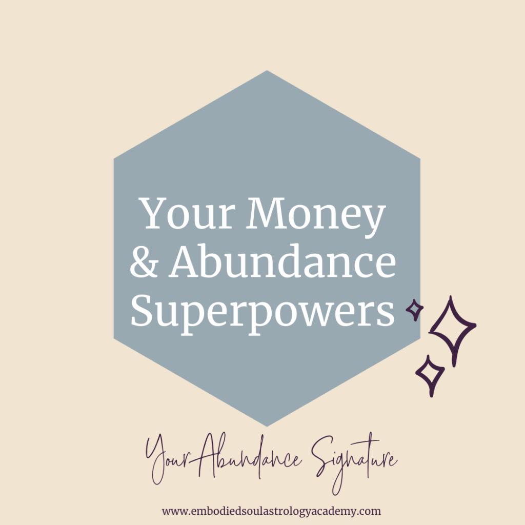 money and abundance superpowers
