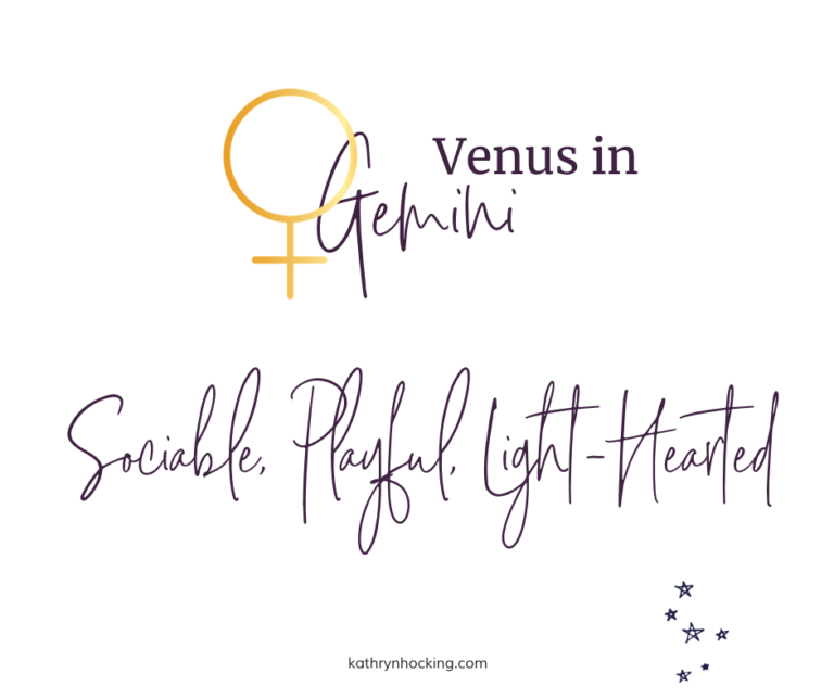 Venus Astrology: Venus through the Zodiac Signs - Kathryn Hocking