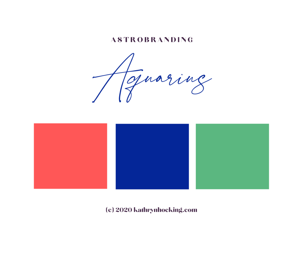 Aquarius Colour Palette