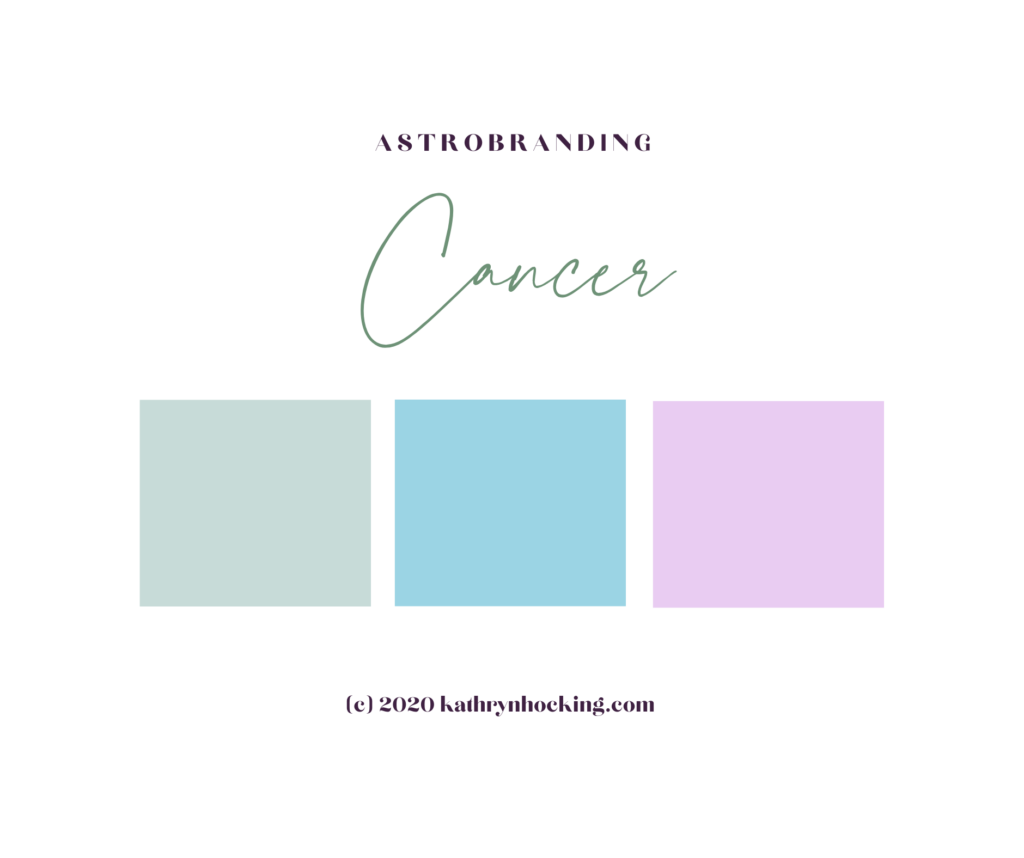 Cancer colour palette