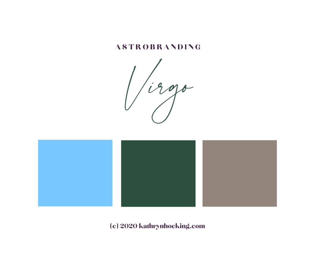 Virgo colour palette