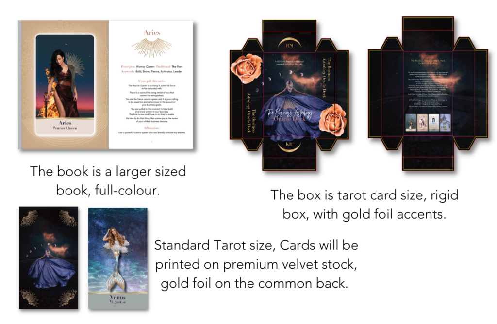 business astrology oracle deck final designs