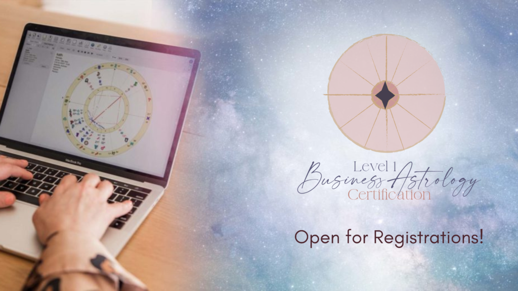 Business astrology certification