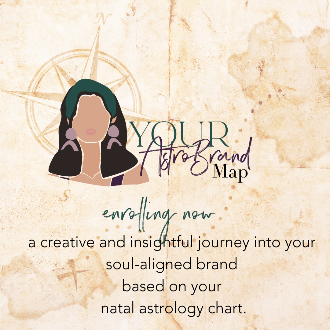 Your AstroBrand Map a creative and insightful journey into your soul-aligned brand based on your natal astrology chart. (Pinterest Pin (1000 × 1500)) (Instagram Post (Square))