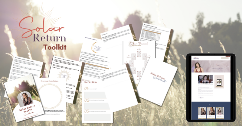 Your Solar Return Chart - your guidebook to plan your year ahead