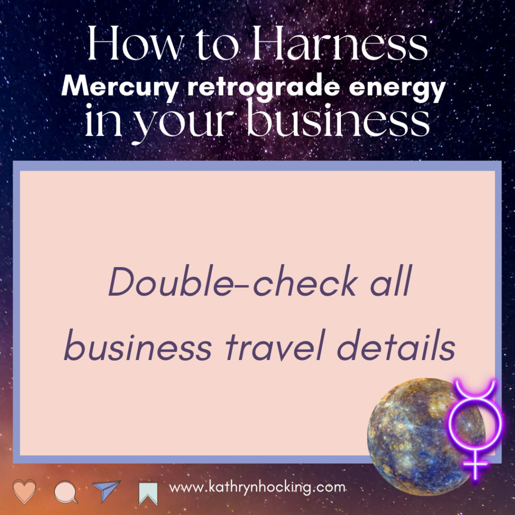 Mercury rx and your business tip 4