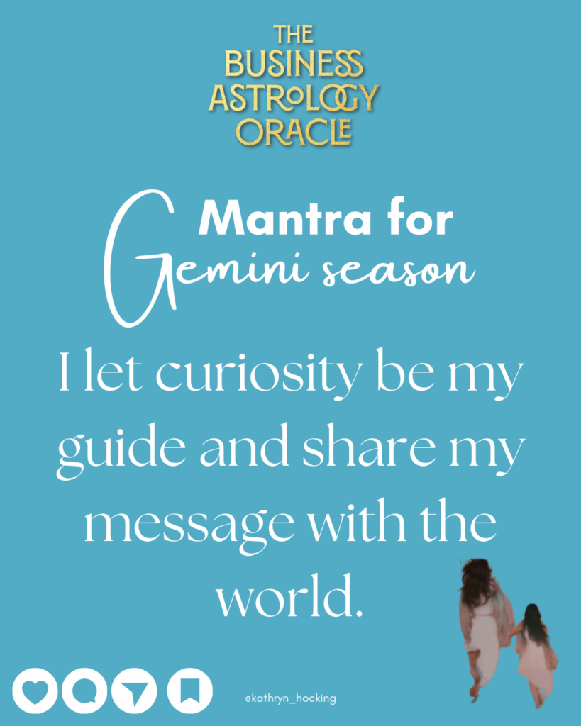 gemini season mantra