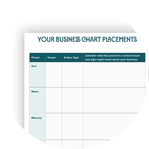 Reflection Table for Your Business Chart Placements-