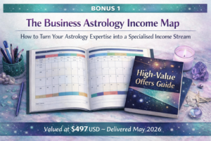 business astrologer income map