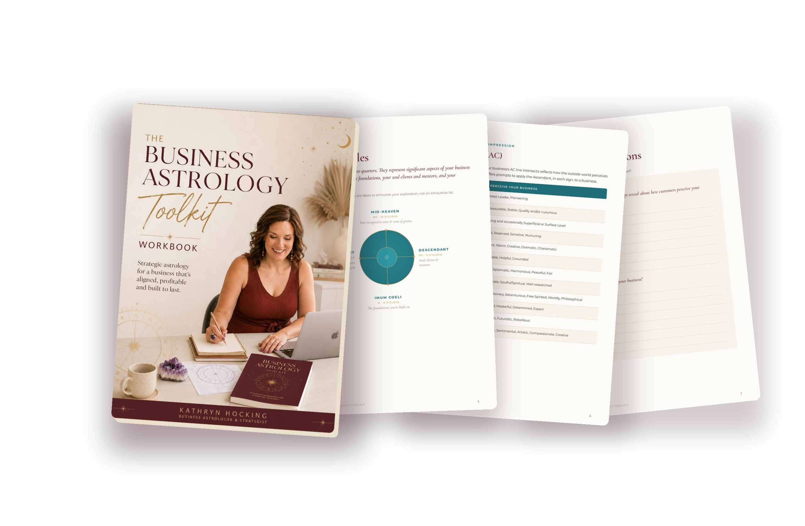 The Business Astrology Toolkit workbook and materials