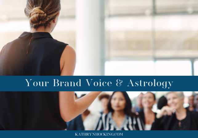 brand voice and astrology