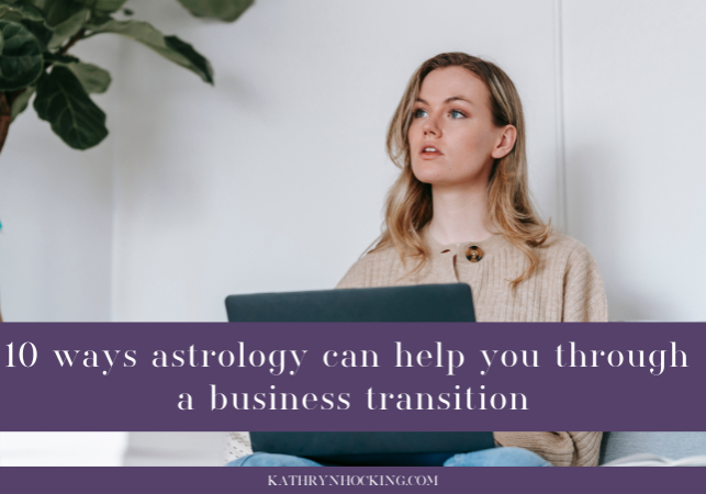 astrology and business transition