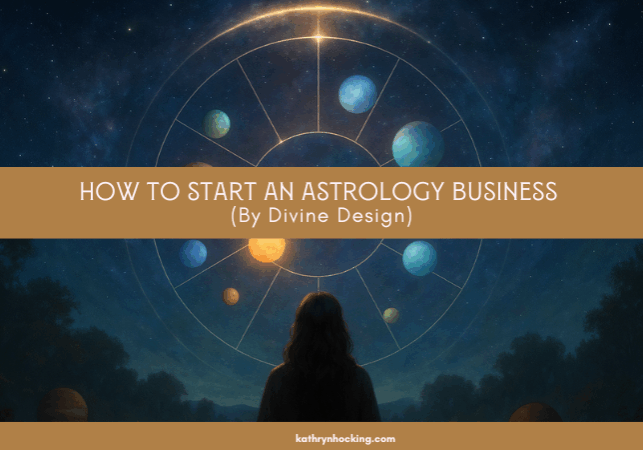how to start astrology business by design