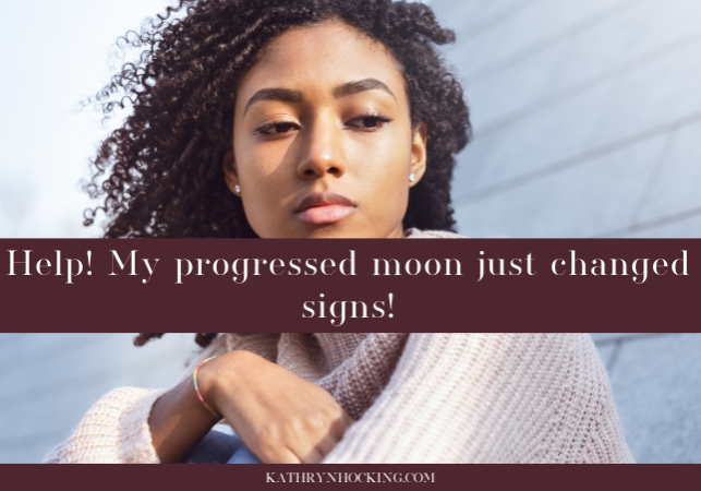 progressed moon