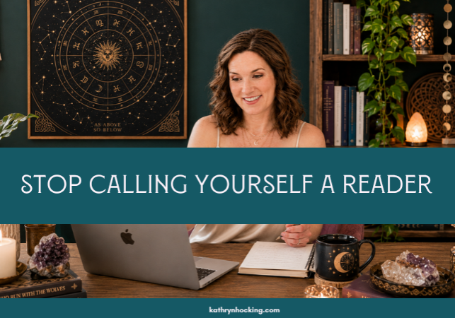 stop calling yourself a reader